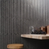 Picture of SOHO Studio Corp - Motek Herringbone Mosaic Matte Black