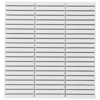 Picture of SOHO Studio Corp - Motek Tri Stacked Mosaic Matte White