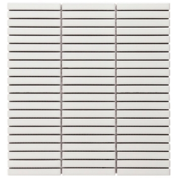 Picture of SOHO Studio Corp - Motek Tri Stacked Mosaic Polished White