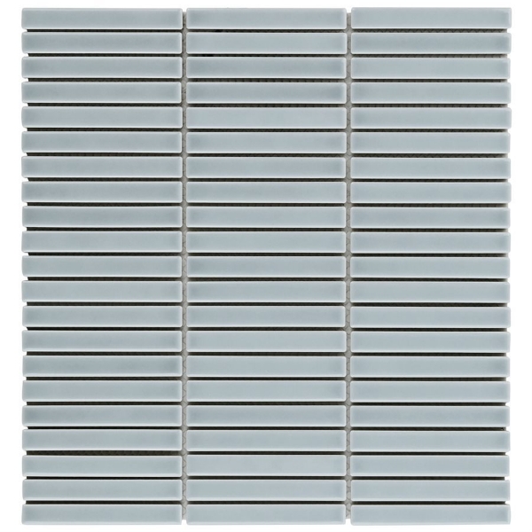 Picture of SOHO Studio Corp - Motek Tri Stacked Mosaic Polished Sky Blue