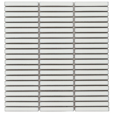 Picture of SOHO Studio Corp - Motek Tri Stacked Mosaic Polished Snow White