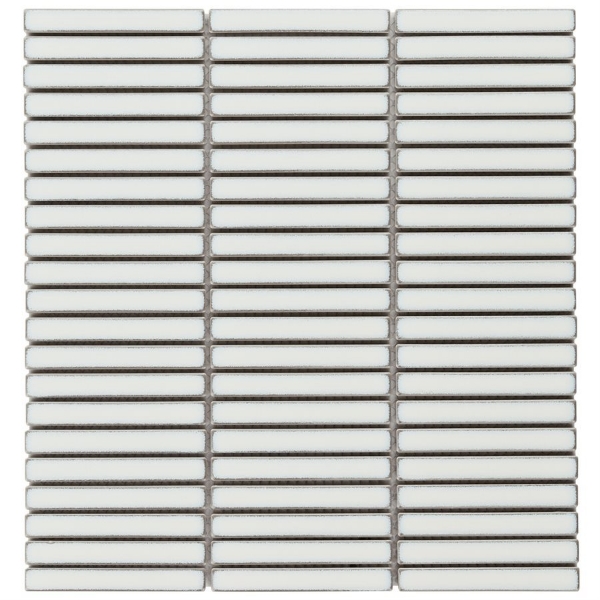 Picture of SOHO Studio Corp - Motek Tri Stacked Mosaic Polished Snow White