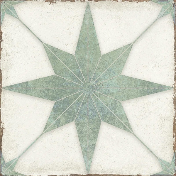 Picture of MiR Mosaic - Celestial Turquoise Compass