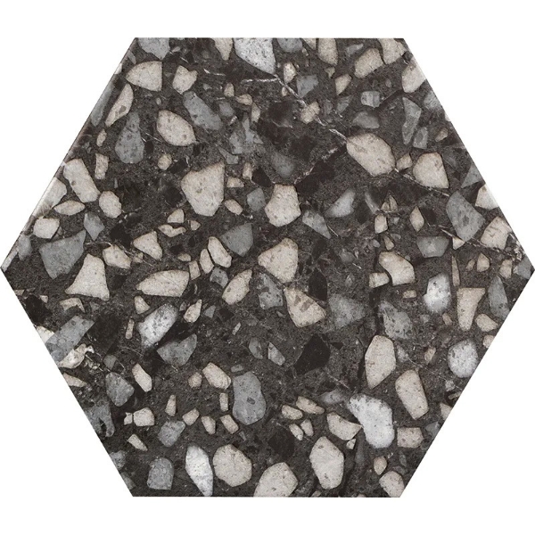 Picture of MiR Mosaic - Hexa Terrazzo Black