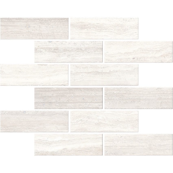 Picture of Stone Peak - Zenit Mosaic 2 x 6 White