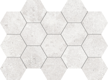 Picture of Happy Floors - Timeless Hexagon Mosaic White