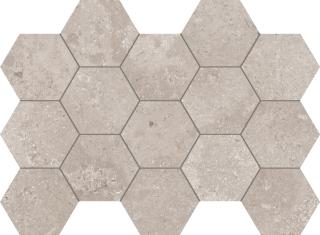 Picture of Happy Floors - Timeless Hexagon Mosaic Taupe