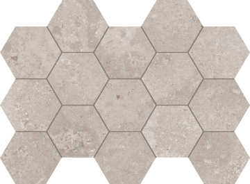 Picture of Happy Floors - Timeless Hexagon Mosaic Taupe