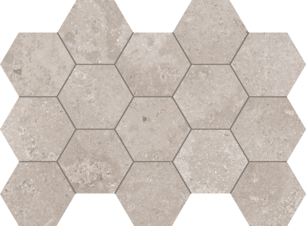 Picture of Happy Floors - Timeless Hexagon Mosaic Taupe