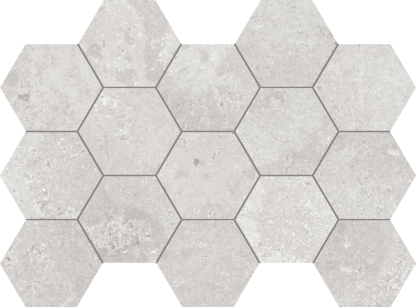 Picture of Happy Floors - Timeless Hexagon Mosaic Grey