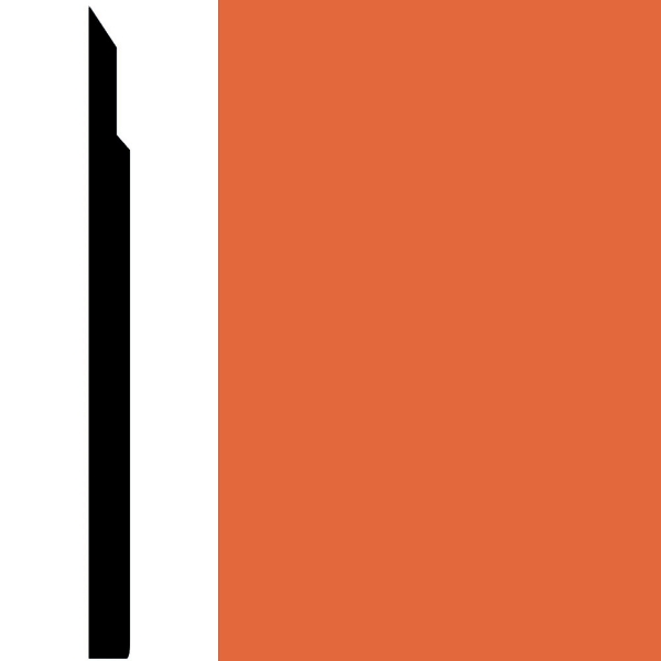 Picture of Johnsonite - Millwork Ledge Tangerine Tango