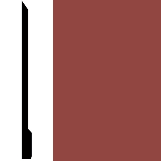 Picture of Johnsonite - Millwork Stance 4.5 Sailor Red