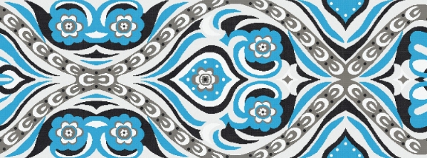 Picture of Bisazza Mosaico - Decori 10 - Amelie Amelie Blue