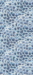 Picture of Bisazza Mosaico - Decori 10 - Dalia Blu Dalia Blu