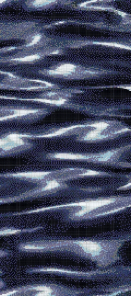 Picture of Bisazza Mosaico - Decori 10 - Dark Water Dark Water