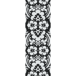 Picture of Bisazza Mosaico - Decori 10 - Decoupage Noir