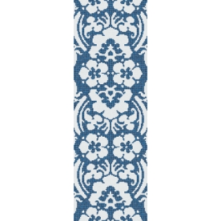 Picture of Bisazza Mosaico - Decori 10 - Decoupage Bleu