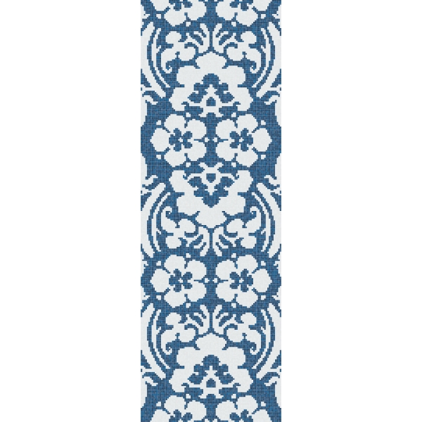 Picture of Bisazza Mosaico - Decori 10 - Decoupage Bleu