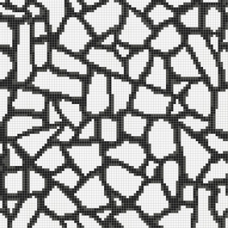 Picture of Bisazza Mosaico - Fragment Fragment Black
