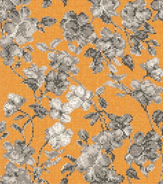Picture of Bisazza Mosaico - Decori 20 - Hanami Arancio