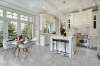 Picture of Elon Tile & Stone - Hexagon Mosaics 2 Pearl White Honed