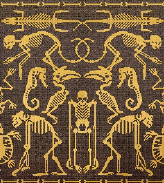 Picture of Bisazza Mosaico - Decori 10 - Perished Yellow Gold