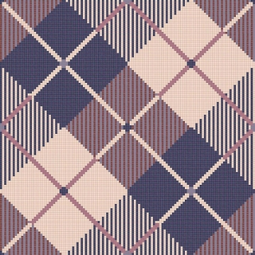 Picture of Bisazza Mosaico - Decori 10 - William Purple