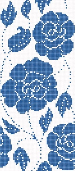 Picture of Bisazza Mosaico - Decori 20 - Zante Bianco