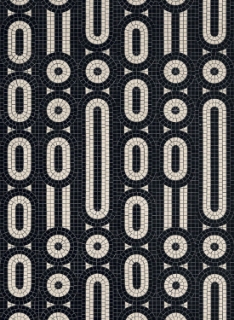 Picture of Bisazza Mosaico - Marmosaico Beat Black