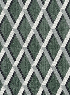 Picture of Bisazza Mosaico - Marmosaico Borgonuovo Verde