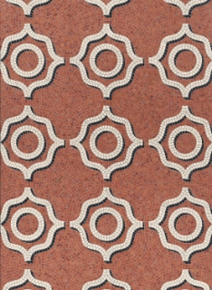 Picture of Bisazza Mosaico - Marmosaico Coronaro Rosso