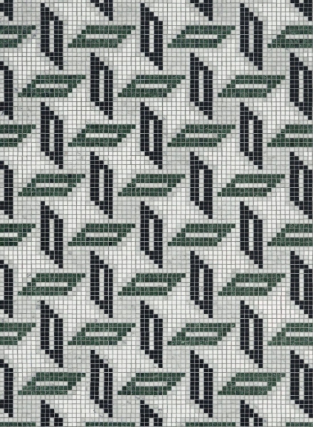 Picture of Bisazza Mosaico - Marmosaico Haddon Green