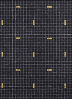 Picture of Bisazza Mosaico - Marmosaico Palestro Nero Oro Giallo