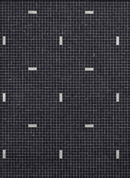 Picture of Bisazza Mosaico - Marmosaico Palestro Nero Platino