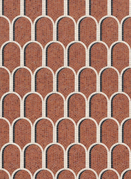 Picture of Bisazza Mosaico - Marmosaico Triennale Rosso