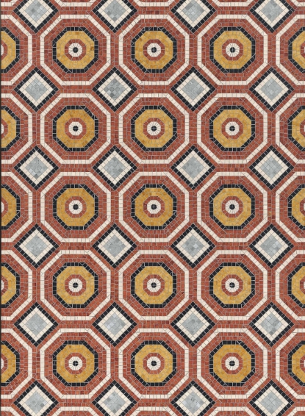 Picture of Bisazza Mosaico - Marmosaico Verri Rosso