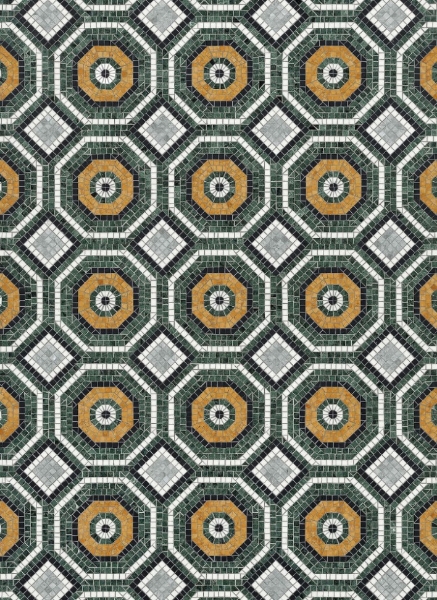 Picture of Bisazza Mosaico - Marmosaico Verri Verde