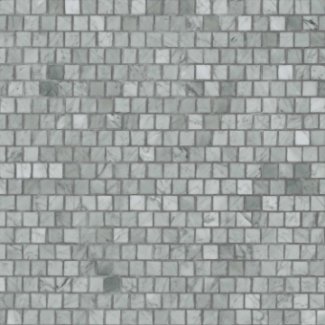Picture of Bisazza Mosaico - The Marble Shift Grigio Bardiglio