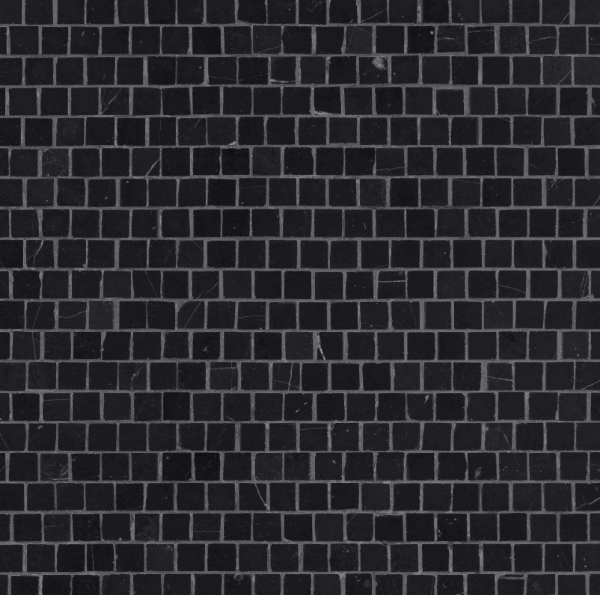 Picture of Bisazza Mosaico - The Marble Shift Nero Assoluto
