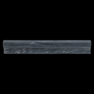 Picture of Elon Tile & Stone - Ogee Moldings Midnight Slate Honed