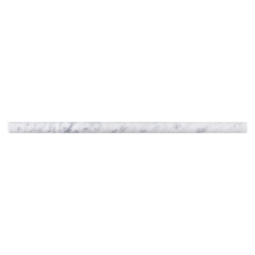 Picture of Elon Tile & Stone - Pencil Moldings Bianco Carrara Petite Pencil Polished