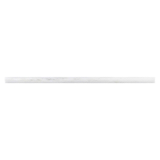 Picture of Elon Tile & Stone - Pencil Moldings Pearl White Petite Pencil Honed