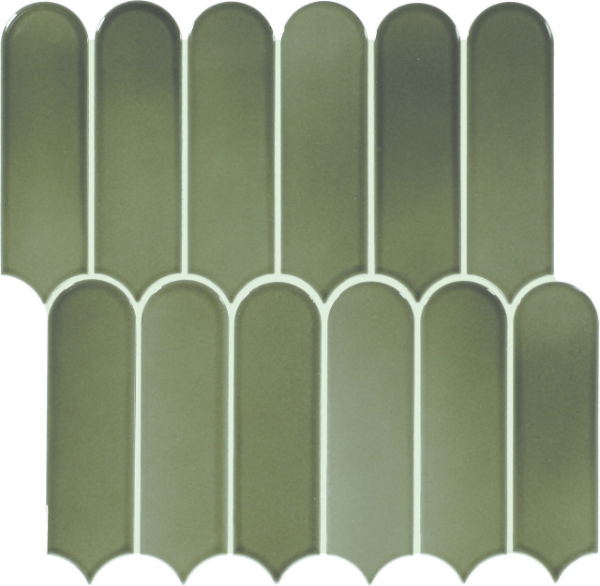 Picture of Daltile - Artefino Vintage Fish Scale Verdelite