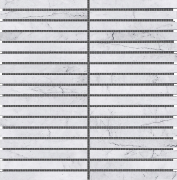 Picture of Bati Orient - Marble Baguette White