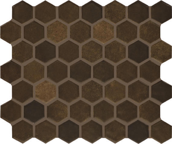 Picture of American Olean - Studio Haven Hexagon Mosaic Espresso