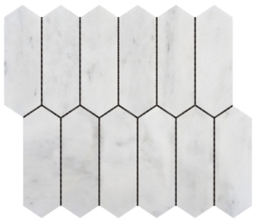 Picture of Bati Orient - Marble Picket White Grey