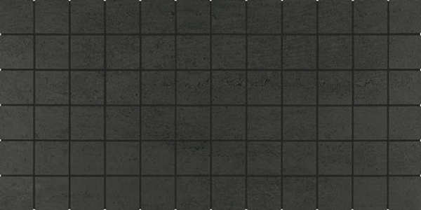 Picture of American Olean - Theoretical Evolved Mosaic Abstract Black