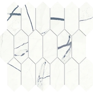 Picture of Atlas Concorde - Beyond Calacatta Picket Mosaic Ocean White