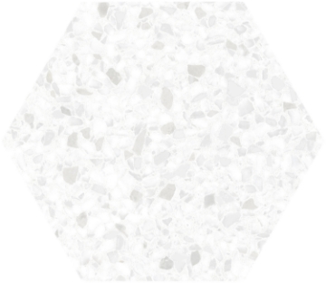Picture of Ecoceramic - Inspire Hexagon White