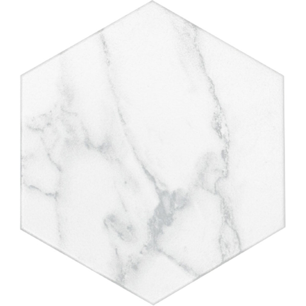 Picture of Roca - Statuary II Hexagon White